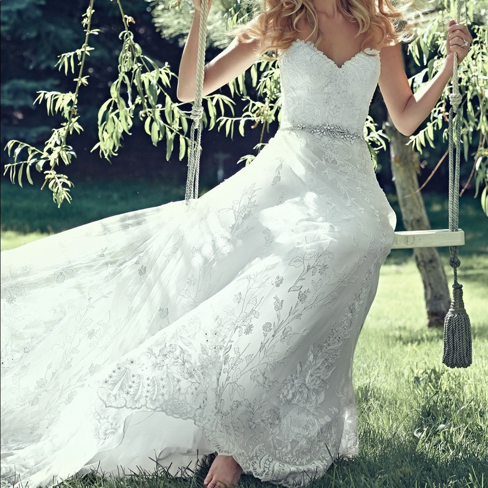Maggie Sotero Luna ball gown wedding dress